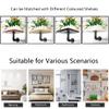 2-Pack Cast Iron Pipe Shelf Brackets, 25 mm Diameter, Rustic Industrial Shelf Supports with Screws, 4 Colors view 4