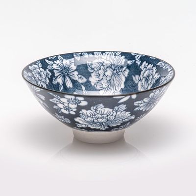 TEA SOUL Blue Flower Porcelain Teacup, 50 ml