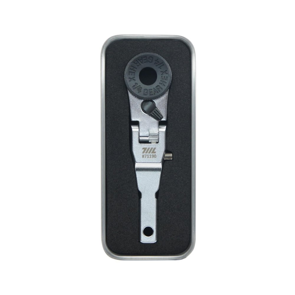 711L EDC Flex FL Ratchet Wrench, Flat-Bit Adapter Accessory for Multitools
