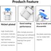 CEKER 12 mm x 3/8 in NPT Male Push-to-Connect Pneumatic Fittings, 2-Pack view 4