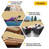 Bluecool Balcony Privacy Screen, 100 x 200 cm, Sand view 2