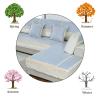 YWQJL L-Shaped Sofa Cover for Dogs, Non-Slip Ice Silk, Blue, 70 x 140 cm / 27 x 55 in view 4