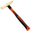WEDO 300 g Brass Welding Hammer with Fiberglass Handle, 280 mm view 1