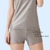 MYENA Women's Fitted EMF 5G Shielding Vest, 100% Silver Fiber Underwear T-Shirt, Radiation Suit, Shorts, XXL view 2