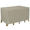 QIAOH Rectangular Garden Furniture Cover, Winterproof, 171 x 71 x 110 cm view 1
