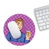 Questo Casa Round Printed Mouse Pad, Non-Slip Base, for Office and Home, 22 cm Diameter view 2