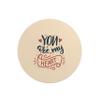 Questo Casa Round Printed Mouse Pad, Non-Slip Base, 22 cm Diameter view 1