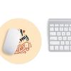 Questo Casa Round Printed Mouse Pad, Non-Slip Base, 22 cm Diameter view 3
