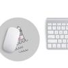Questo Casa Round Printed Mouse Pad, Non-Slip, 22 cm Diameter view 3