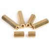 50-Piece Brass Double Hex Standoffs, Motherboard Standoffs, M2 x 4 mm view 4