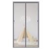 FANGJIE Magnetic Fly Screen Door Curtain, 145 x 265 cm (57 x 104 in), Gray view 1