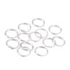 LINPM 50–200 Pieces/Lot 4, 6, 8, 10, 12 mm Open Double-Loop Gold-Tone Jump Rings for Jewelry Making view 3