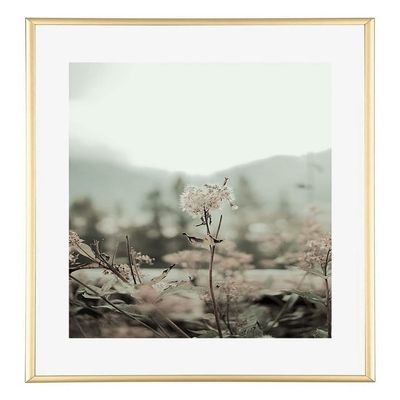 BALI Gold Aluminum Picture Frame 59.4 x 84 cm with Anti-Glare Acrylic Glazing