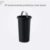 YUHUAWF Outdoor Stainless Steel Trash Can, 40 L view 4