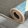 Beige Geometric Graffiti Stripe Area Rug, 60 x 120 cm view 3