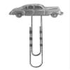 1940s US Meadowbrook Sedan 3D Pewter-Effect Bookmark Clip view 1