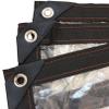 Lightweight Clear Waterproof Tarpaulin, 1.5 m x 3.5 m, 0.13 mm Thick view 1