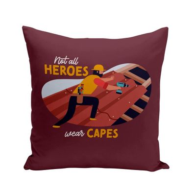 Fabulous Cushion with Cover 40 x 40 cm True Heroes – Roofer Work Hero