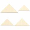 Right-Triangle Wood Cutouts for Crafts, 2–50 cm view 2