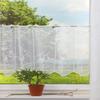 Plauener Spitze Tree Café Curtain, 64.8 x 50 cm, White view 2