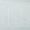 Plauener Spitze Tree Café Curtain, 64.8 x 50 cm, White view 4