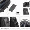 FANDARE Anti-Theft Sling Chest Bag with USB Port, Waterproof, Black view 3