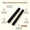 4-Piece Silicone Oven Rack Guards, Heat-Resistant Toaster Burn Protection view 4