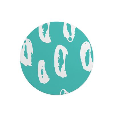 Questo Casa Round Printed Mouse Pad, Non-Slip, 22 cm Diameter