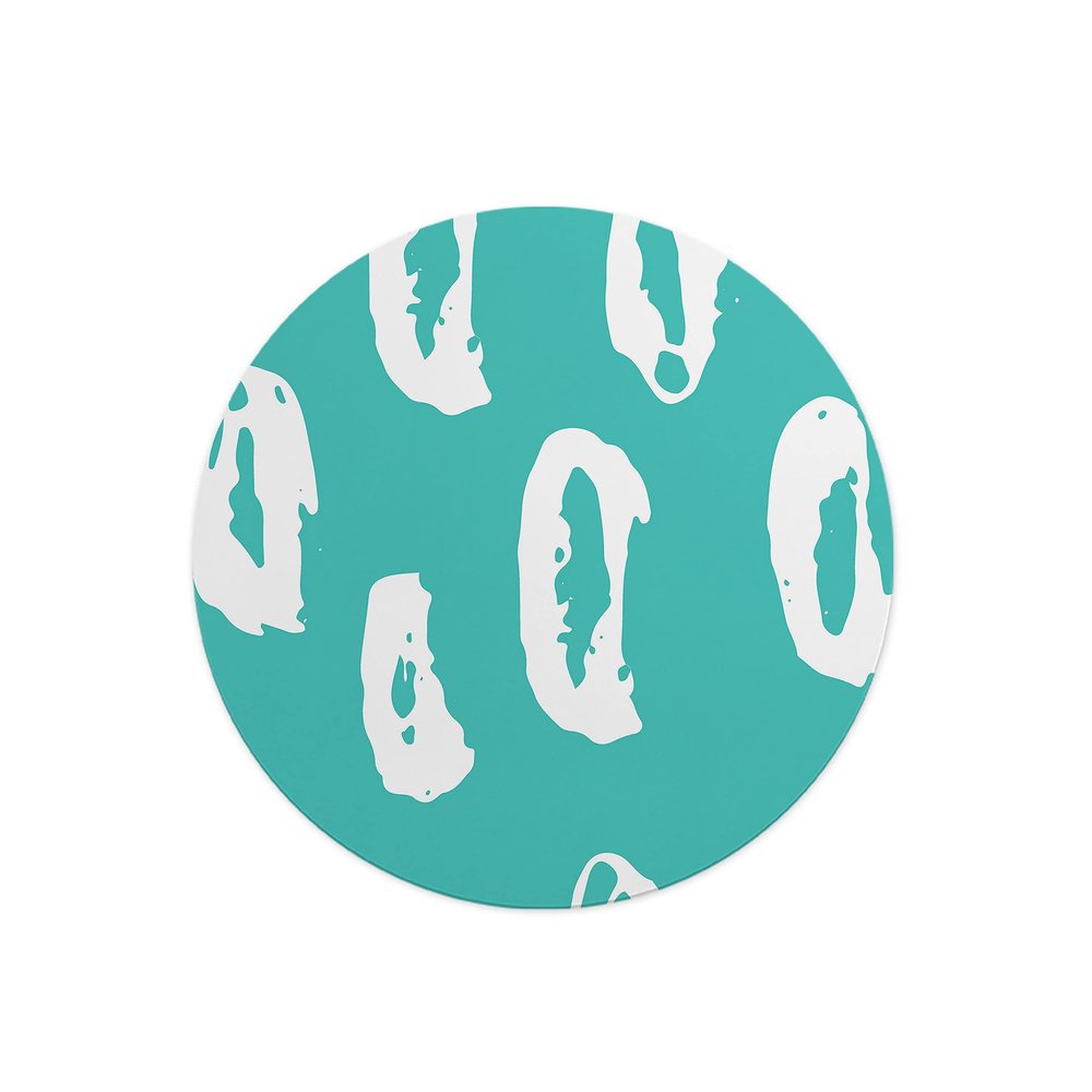 Questo Casa Round Printed Mouse Pad, Non-Slip, 22 cm Diameter