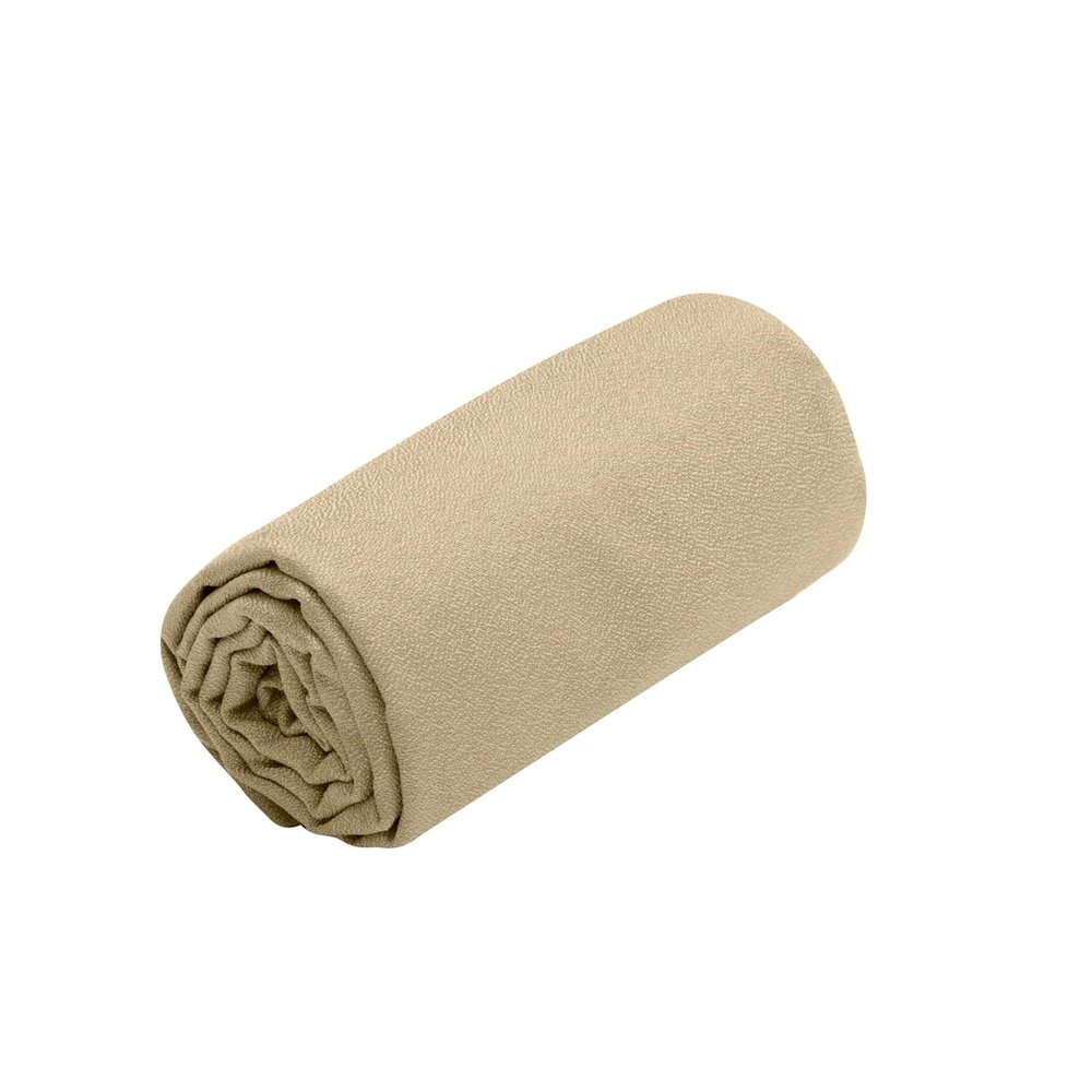 Sea to Summit Airlite Towel L Travel Towel - Microfiber - Absorbent & Quick-Drying - Ultralight - Compact - 60 x 120 cm - Desert Brown - 67 g