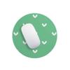 Questo Casa Round Digitally Printed Mouse Pad, Non-Slip Base, 22 cm Diameter view 4