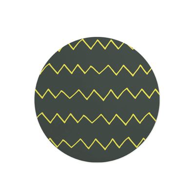 Questo Casa Round Printed Mouse Pad, 22 cm Diameter