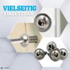 PROTECH 5-Piece M10 x 60 Stainless Steel A2 Flanged Button Head Socket Screws, ISO 7380 view 3