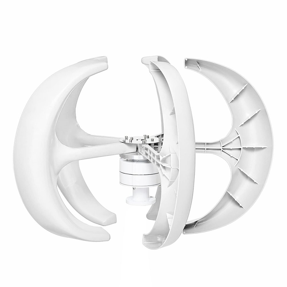 AISINILALAO 9000W AC 12V/24V/48V Vertical Wind Turbine Generator with MPPT Controller