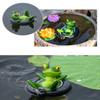 Resin Frog Garden Statue for Outdoor Décor view 4