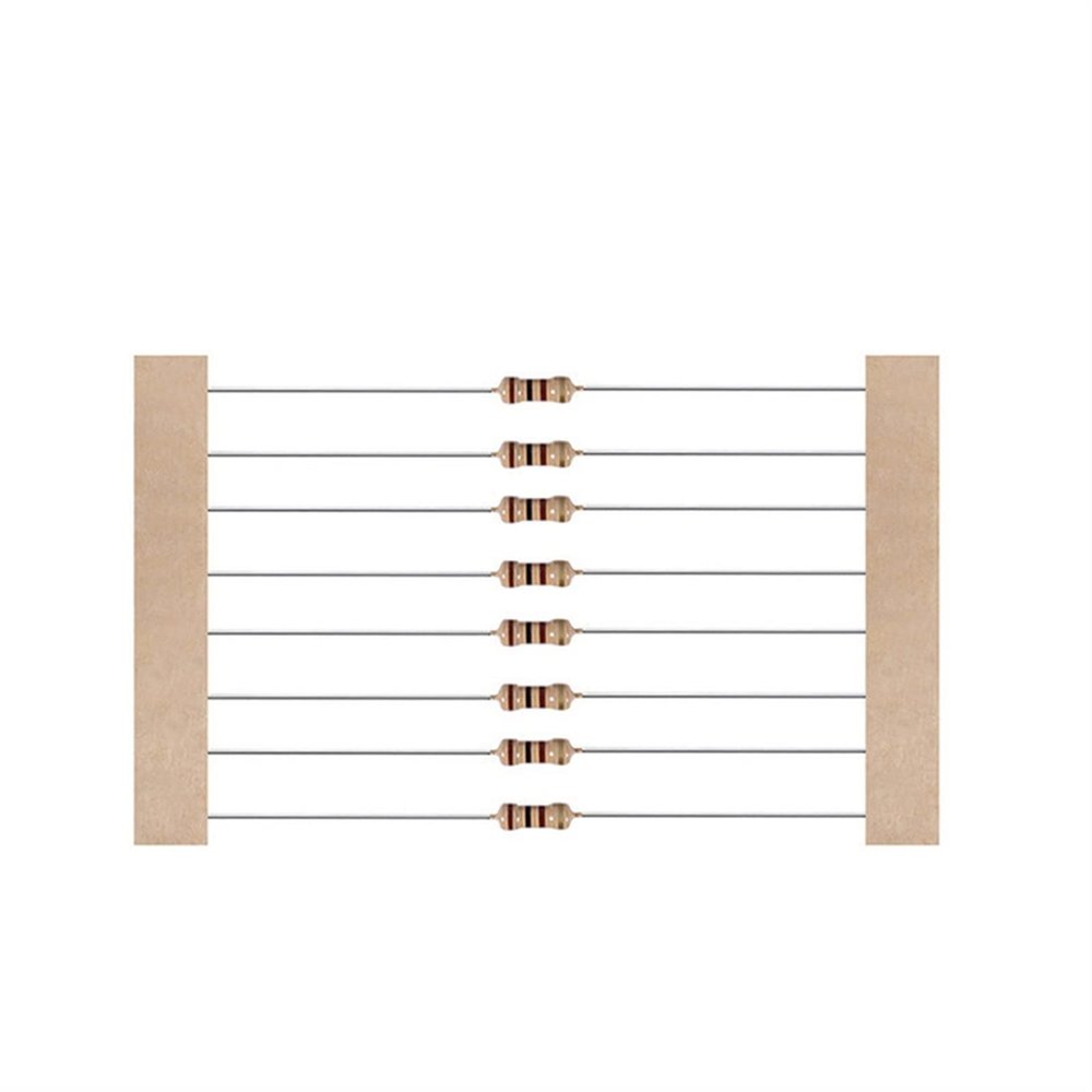 5,000-Piece 1/4 W 5% Carbon Film Resistor Assortment, YIJIAN (4.7 Ω)
