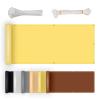 Opaque Balcony Privacy Screen 100 x 1,800 cm, Yellow view 1