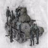 LIANGFANG 1/35 Soldiers Inspecting T-34 1941, 8-Figure Resin Kit view 1