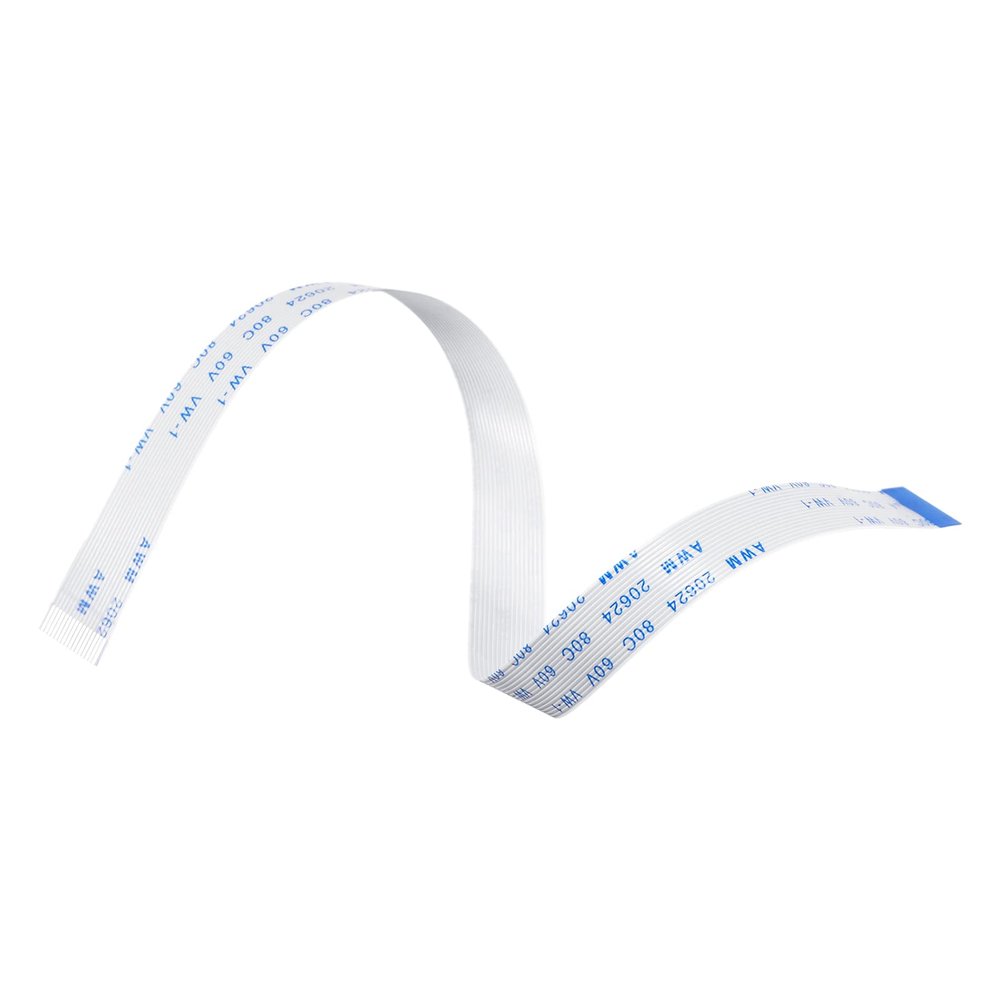 10-Pack 16-Pin FFC Ribbon Cables, 0.5 mm Pitch, 200 mm, Type B