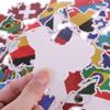 Danlai 50-Piece World Flags Sticker Pack, National Flag Decals for Laptop, Skateboard, Snowboard, Luggage, Car, and Bicycle view 4