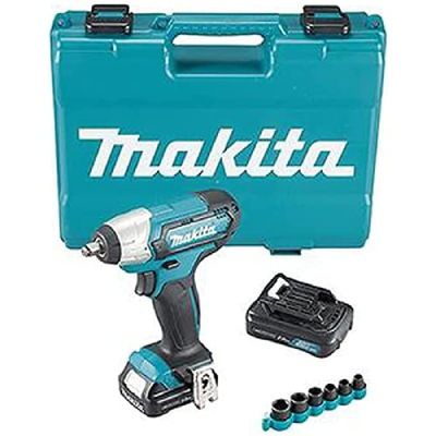 Makita 12 V CXT 140 Nm Impact Wrench with Socket Wrench