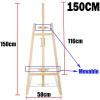150 cm Wooden Standing Artist Easel view 2