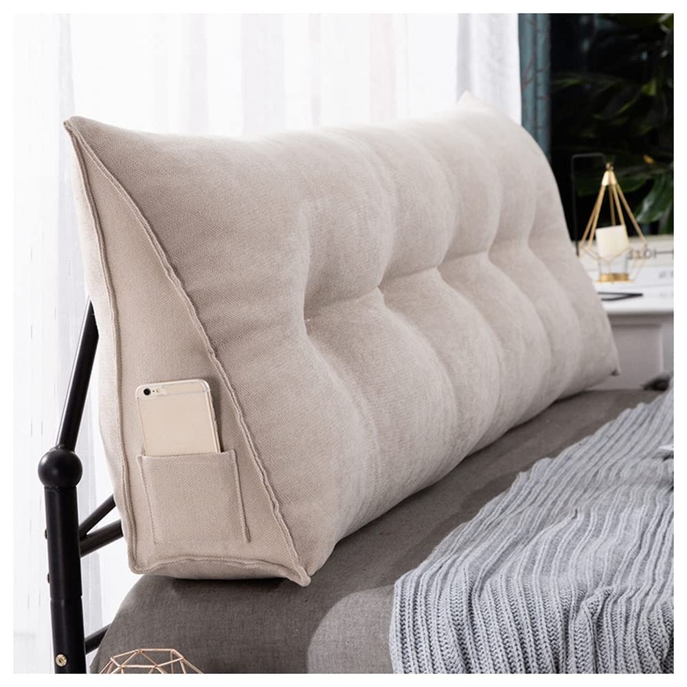 Triangular Backrest Pillow for Adults, 100 x 50 x 20 cm