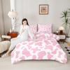 Pink Cow Print Kids' Comforter Set view 2