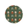 Questo Casa Round Digitally Printed Mouse Pad, Non-Slip Base, for Office and Home, 22 cm Diameter view 1