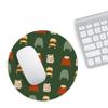 Questo Casa Round Digitally Printed Mouse Pad, Non-Slip Base, for Office and Home, 22 cm Diameter view 2