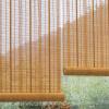 YUJIANHUAA Natural Handwoven Bamboo Roll-Up Blind, Side-Cord, 130 x 180 cm view 2