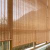 YUJIANHUAA Natural Handwoven Bamboo Roll-Up Blind, Side-Cord, 130 x 180 cm view 4