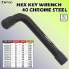 WEDO Jumbo Hex Key, 38 mm, 348 mm Long, 40Cr Steel view 2