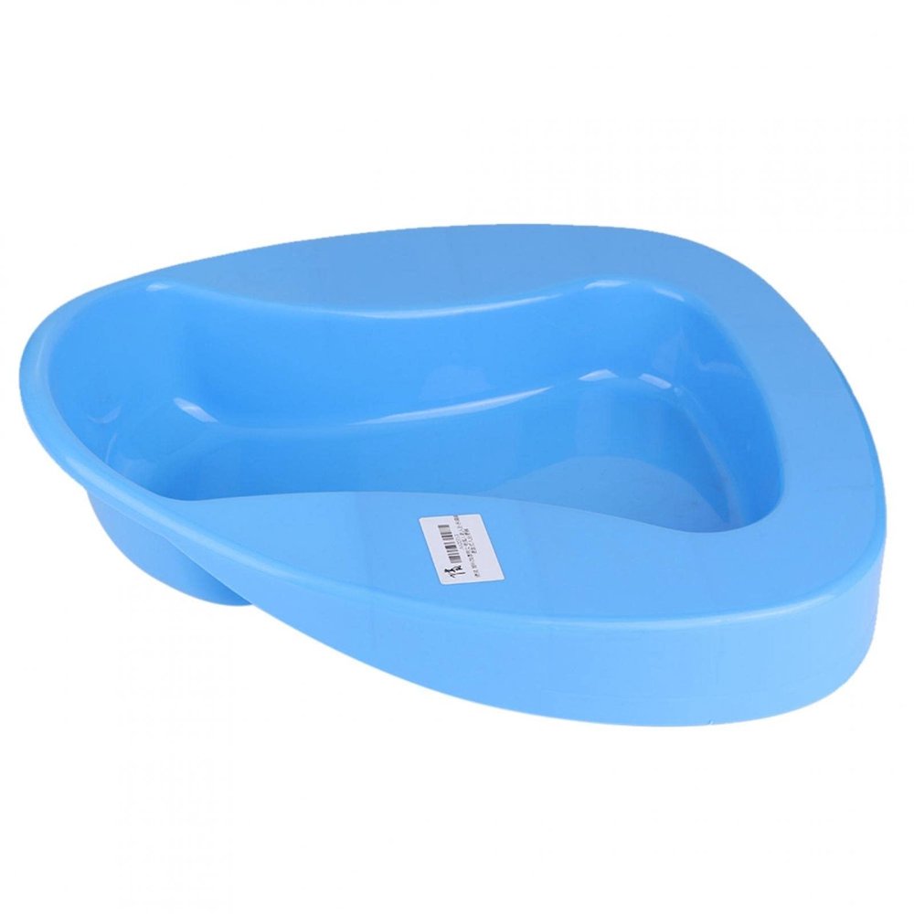 Tomotato Plastic Bedpan, Durable, Lightweight, Thick